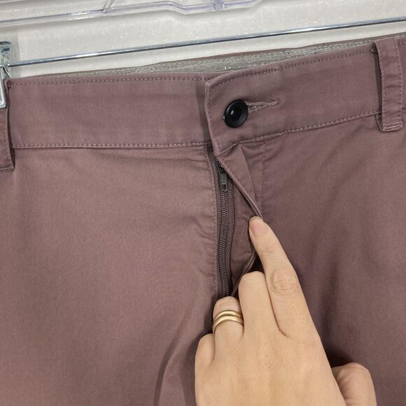 Nike Dri-FIT Chino Golf Shorts Mens 38 Brown Stretch Lightweight DA4142-291 - Picture 4 of 14